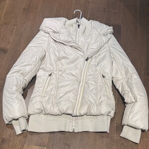 Mackage Women's Cream Quilted Jacket